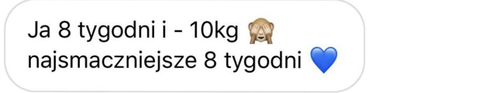 Opinia: 8 tygodni i minus 10 kg, najsmaczniejsze 8 tygodni